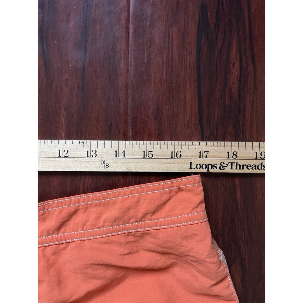 Polo Ralph Lauren Nylon Swim Trunks Orange Green 418887 Men's SZ 34W x 9L BNWOT - Picture 12 of 14